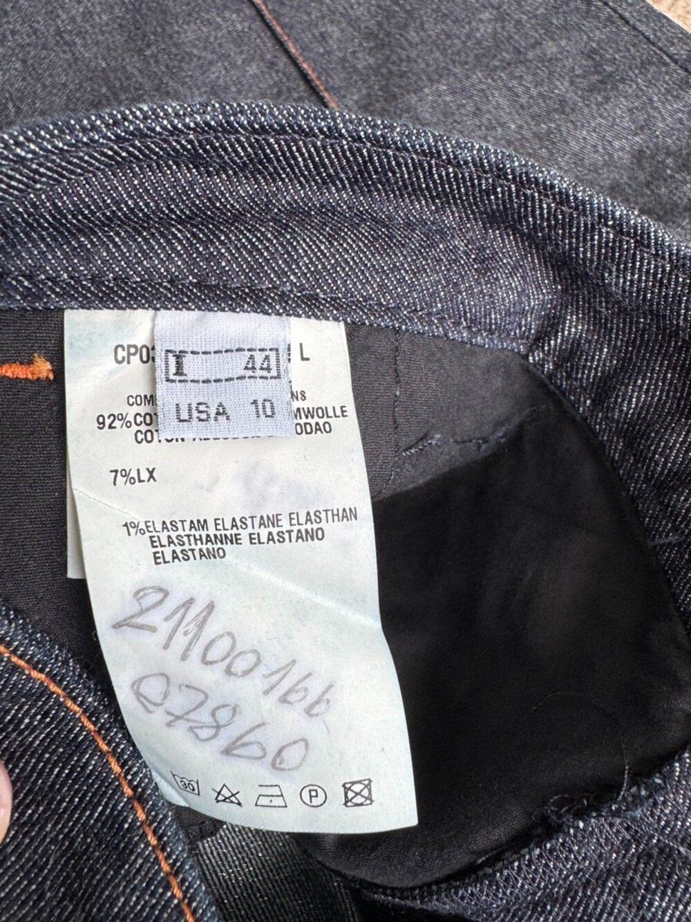 Roberto Cavalli Class Y2K Grail Vintage Low Rise Denim Jeans IT 44/US 8/10 - Picture 5 of 10